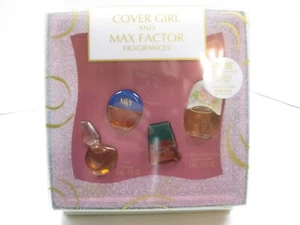 COVER GIRL & MAX FACTOR MINI FRAGRANCE Jaclyn Smith Navy Incognito Le Jardin NEW - Picture 1 of 6