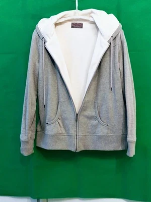 Warme Sweatjacke Teddyfutter weiß 46 North Route TCM hellgrau Jacke Hoodie - Bild 1 von 4