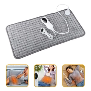 Electric Heating Pad for Back Neck Shoulders Fast Heated Pad - 10 Heat Settings - Picture 1 of 12