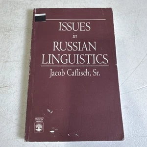 Issues in Russian Linguistics By Jacob Caflisch, Sr. - Imagen 1 de 12