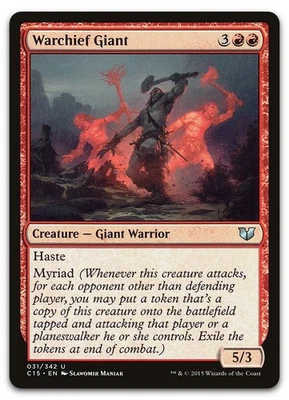 Warchief Giant #31 (NM) Commander 2015 C15 Magic MTG - Image 1 of 2