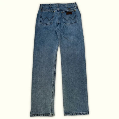 wrangler 47MACMT Vaqueros W30/L32 Azul Bueno Hombres Moderno (m1) - Imagen 1 de 4