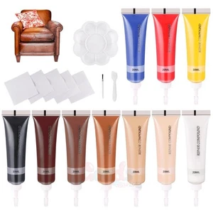 Kit De Reparación Cuero Y Vinilo Kit De Reparación Para Interior Del Auto Mueble - Picture 1 of 22