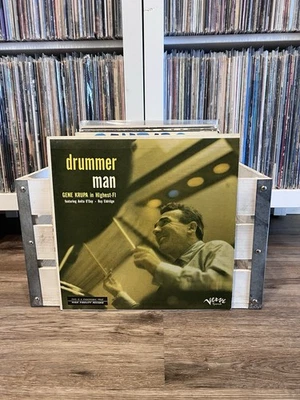 Gene Krupa - Drummer Man - 1956 Mono Vinyl Record LP Red Label - Verve MGV 2008 - Image 1 of 4