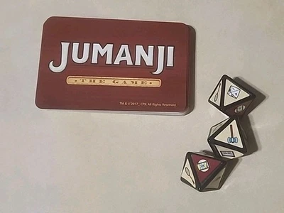 Peças de reposição de dados e cartas para jogos de tabuleiro Jumanji 2017 - Imagem 1 de 3