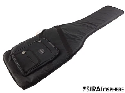Fender Deluxe Padded P J Bass Padded GIG BAG Parts Black FLAT BOTTOM - Image 1 of 2