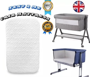 Chicco Next2Me Crib Mattress Compatible Fit to Baby&Toddler Bedside Rocking Crib - Picture 1 of 9