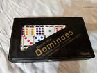 Vintage Double Nine Color Dot Dominoes with Case