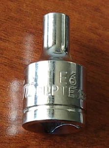 BLUE POINT BLPTE386, 3/8" DRIVE, E6 TORX SOCKET *NEW/UNUSED* - Picture 1 of 12