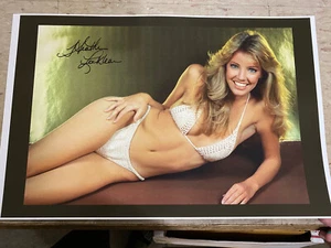 Vintage Heather Locklear Advertisement Poster C250 - Imagen 1 de 1