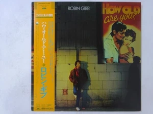 Robin Gibb How Old Are You? Polydor 28MM 0256 Japan promo VINYL LP OBI - Picture 1 of 3