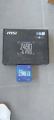Intel Core i3-10100A Processore + Scheda Madre MSI Z490 A Pro - Immagine 1 di 3