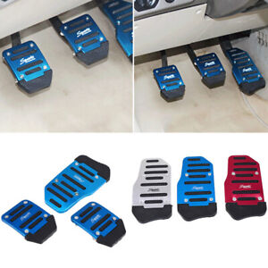 [Blue] Non-Slip Automatic Gas Brake Foot Pedal Pad Cover Car Auto Accessories