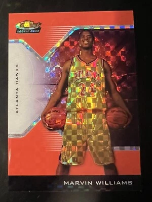 2005-06🔥Marvin Williams🔥Topps Finest Red X-Fractor Rookie Serialized /119 (RC) - Image 1 of 2