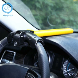 Heavy Duty Universal AUTO Anti Theft Car Security Rotary Steering Wheel Lock - Picture 1 of 7