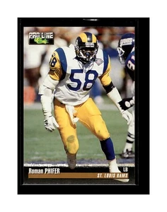 1995 Pro Line Football Card #198 Roman Phifer - Picture 1 of 2