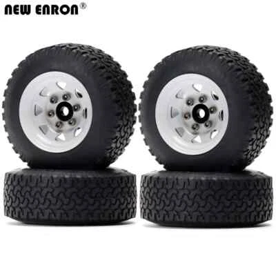Terrain Tires Wheel Rims 1.55 for 1/10 RC4WD D90 TF2 CC01 LC70 MST JIMNY Axial - Image 1 of 4
