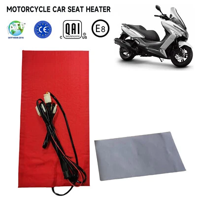 Kit de calefacción de asiento de motocicleta Kit de calefacción de calefacción Interruptor de almohadilla Foto 1 de 4