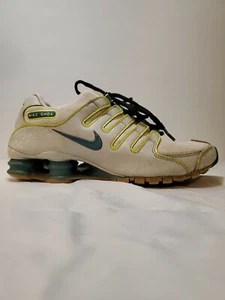 Nike Shox NZ EU Summit blanco/gris polvoriento/voltios/mineral azulada, con mujer 7. 488312 - Imagen 1 de 7