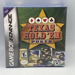 Texas Hold 'Em Poker (Nintendo Game Boy Advance, 2004) New Sealed Complete - Picture 1 of 6