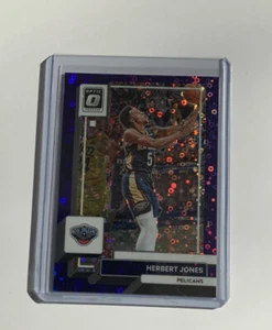 2022-23 Panini Donruss Optic HERBERT JONES Fast Break Purple /99 Pelicans #182 - Picture 1 of 2