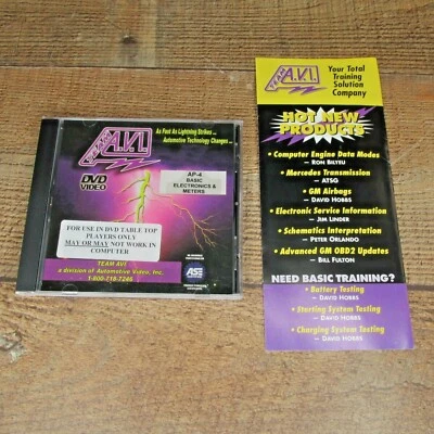 Team AVI Auto Video DVD Training Course Computer Engine Data Modes AP-4 Basic - Image 1 of 4
