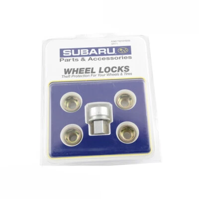 NUEVO 2000-2017 Juego de bloqueo de rueda de acero Subaru Impreza Legacy Outback OEM T3010YS010 Foto 1 de 2