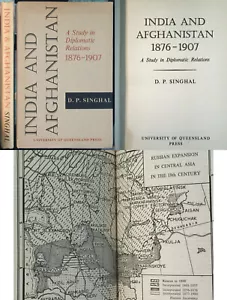 INDIA and AFGHANISTAN 1963 1st ed D.P. Singhal hc SGND World History Middle East - Imagen 1 de 8