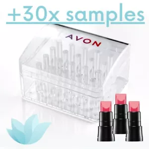 Avon Sample Case with Assortment of 30x Lipstick Samples | Your Choice Mix&Match - Picture 1 of 11