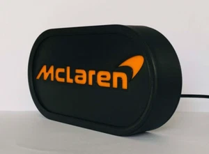 McLaren - USB Lightbox ~ Sign ~ Lamp - Picture 1 of 7