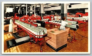 Postal publicitaria B30 Kelloggs sala de embalaje de cereales Battle Creek Michigan MI - Imagen 1 de 2