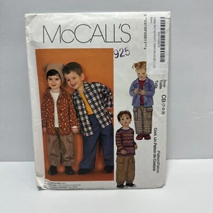 McCalls 2881 Boys Girls Pants Shirt Top Pattern 1-3 *Uncut* - Picture 1 of 3
