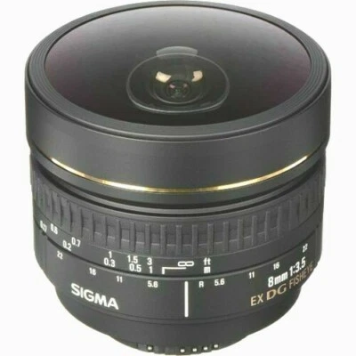 Sigma 8mm f/3.5 EX DG Fisheye Nikon - Image 1 of 4
