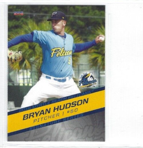 2018 Myrtle Beach Pelicans (Single-A Chicago Cubs) Bryan Hudson