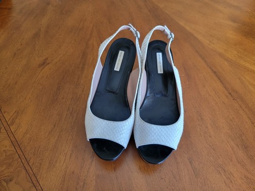 VANS Designer Dries Van Noten ricamo plateau zeppa scivoli 8 5 m. Made in Italy.