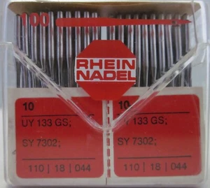 20 Spiral Groove Needle: UY 133 GS, Nm:110/18 Rimoldi, Union Sewing machines - Picture 1 of 5