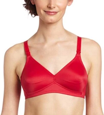 Sutiã de Amamentação Sem Forro Sem Costura para Maternidade ANITA Vermelho, US 34C, UK 34C, NWOT - Imagem 1 de 2