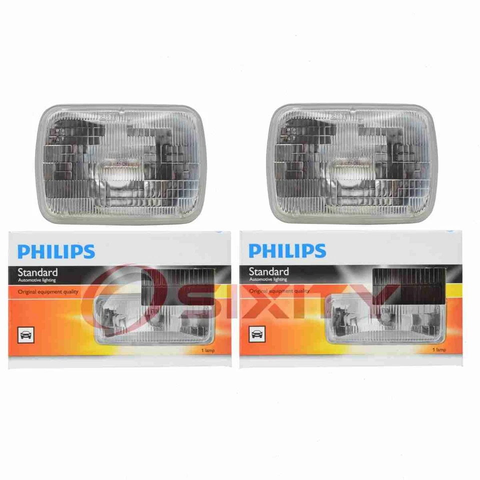 2 bombillas de faros de haz bajo Philips para camioneta Nissan 1985-2004 eléctrico ic Foto 1 de 4