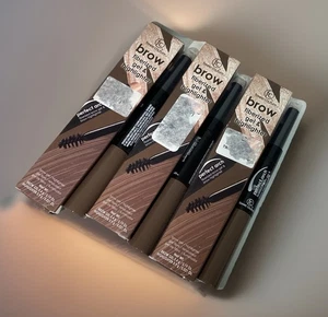 Femme Couture X3 Brow Fiberized Gel & Highlighter MEDIUM/DARK 0.19OZ/0.031OZ - Picture 1 of 7