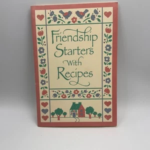 Friendship Starters With Recipes Jackie Gannaway 1994 Cook Book Kitchen Craft - Foto 1 di 7