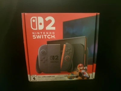 Nintendo Switch 2 Console Mario Kart World Bundle on hand - Image 1 of 4