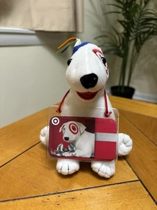 Bullseye Target Geburtstag Hund 2001 7 Zoll Sammlerstück Plüsch Geschenkkartenhalter - Bild 1 von 6