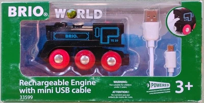Brio World Rechargeable Engine Train with Mini USB Cable - Image 1 of 4