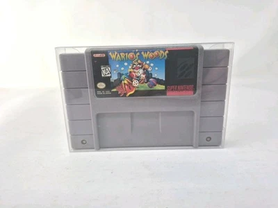 Wario's Woods (Super Nintendo SNES) Auténtico y Probado-Bueno Ver-Desc. Foto 1 de 4