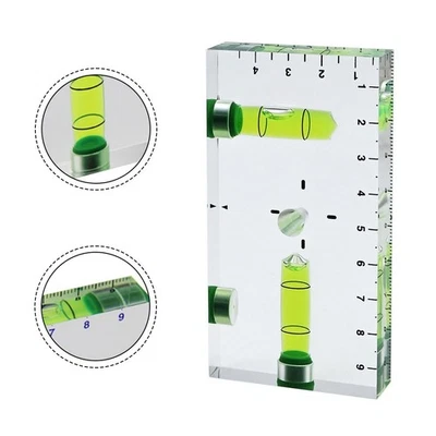 Center Hole Home Maintenance Compact Level Non-Slip Level Adjustable Tool - Image 1 of 4