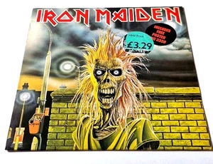 IRON MAIDEN~~IRON MAIDEN~~1980~~A1/B1 PRESS~~WITH POSTER~~EMI RECORDS - Picture 1 of 8