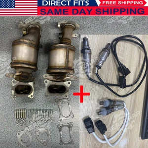 Exhaust Manifold Catalytic Converter W/ O2 Sensor For Honda Pilot 2009-2012 3.5L - Picture 1 of 20