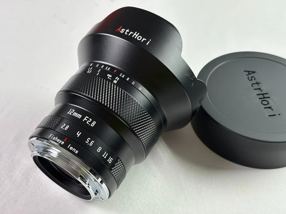 AstrHori 12mm f/2.8 185° Full Frame Fisheye Lens Sony E-Mount Astrophotography - Image 1 of 4