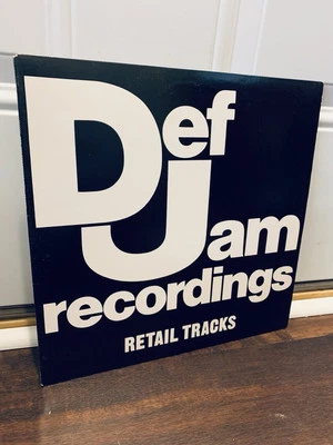 DEF JAM RECORDS - RETAIL TRACKS Public Enemy BEASTIE BOYS - (1987) Vinyl Lp RARE - Image 1 of 4