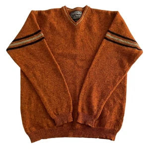 Suéter Abercrombie & Fitch Para Hombres De Colección Años 90 Indie Academia Lana Cuello en V Talla M - Imagen 1 de 7